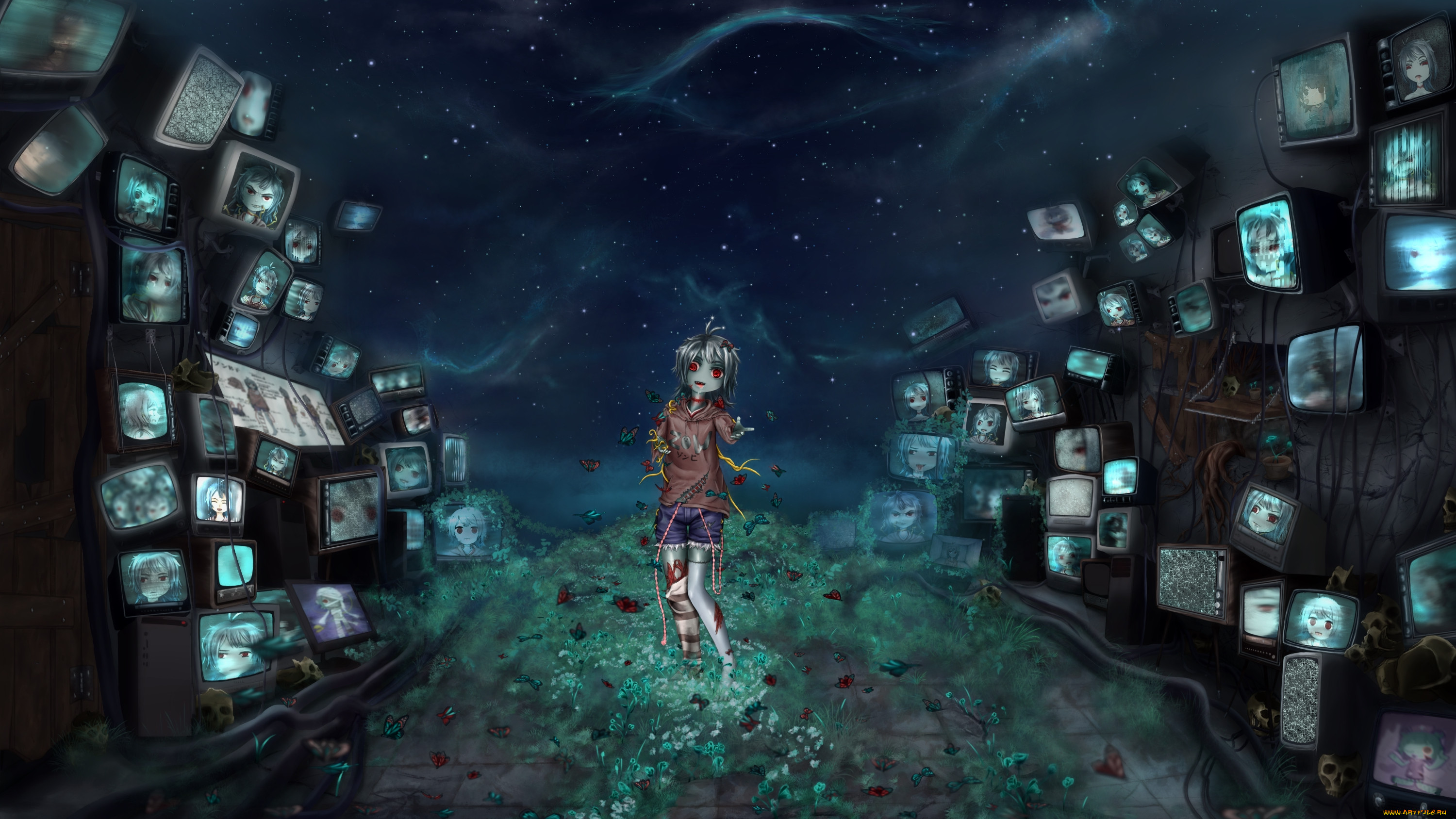 , virtual youtuber, , 